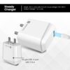 Portronics Adapto 41 C 2.4A Charger with Single USB Port, 12W Max Output - Image 2