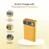 Portronics Luxcell Mini 20K 10000 mAh 22.5W Output with Dual Ports Power Bank - Yellow - Image 2