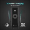 Portronics Power 10 10000 mAh 22.5 W PD Fast Charging |15W Li-Polymer Premium Edition Wireless Power Bank - Image 4